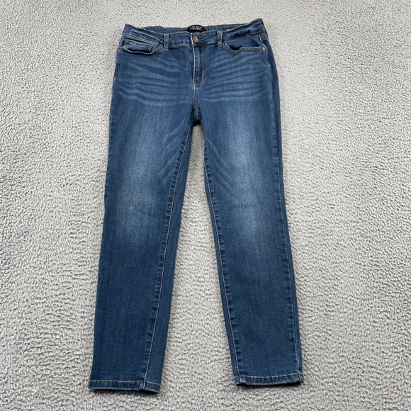 Judy Blue Denim - Judy Blue Jeans Womens 31 Blue Relaxed Fit JB82102 DK Stretch Denim